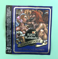 Altes Bieretikett-Beer Label , Privatbrauerei EIBAU für CRECK  Ltd Berlin #1871#