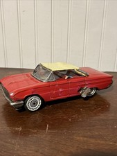 Ichiko Tin Litho Wind Up Non Working 1960s Buick Car Made In Japan
