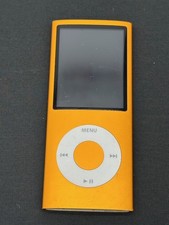 Orange Apple Ipod Nano 4th Generation Model A1285 8GB PARTS or REPAIR
