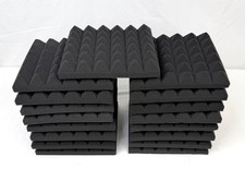 17-Pack Acoustic Foam Panel Studio Noise Soundproofing Wall Tiles 12"X12"X2"