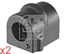 Front Stabiliser Mounting FEBI x2 pcs Fits OPEL VAUXHALL Astra G H Tigra 350138
