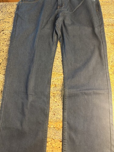 NWT Mugsy Woodys Jeans 40x34 FLX6NTD Dark Wash Denim Mens 33.5" Inseam - Picture 6 of 11
