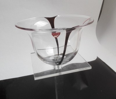 Orrefors Schale Galary Kollektion1984 Lars Hellsten