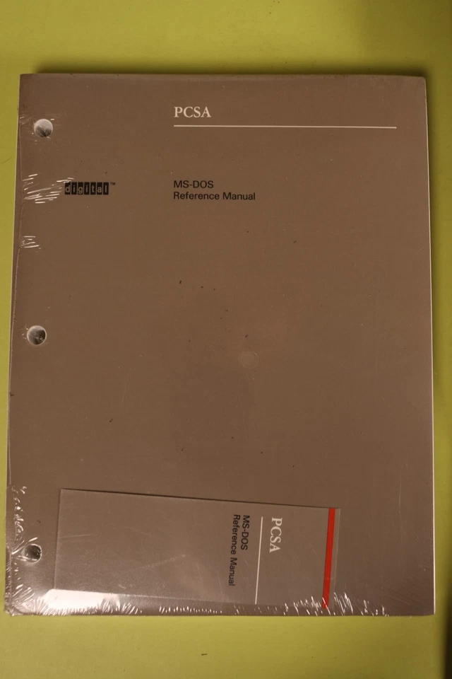 Lot of 11 DEC Digital PCSA DECnet-DOS MS-DOS Sealed Manuals New Old Stock - Image 2 of 4