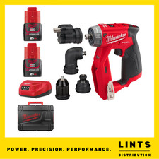 Milwaukee M12FDDXKIT-202X 12V FUEL™ Installation Drill / Driver 2x 2.0Ah Battery
