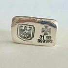 1 oz SILVER 999 German Eagle Iron Cross 2020 year / 31.1 grams 99.9% silver
