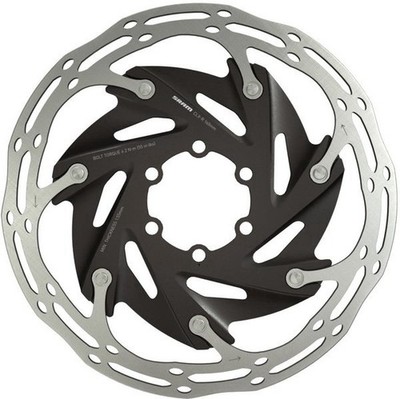SRAM Centerline XR 2 Piece Brake Rotor 140mm Blk SS Rounded