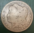 1893 Morgan Silver Dollar