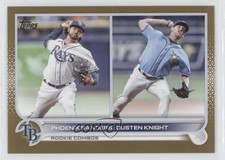 2022 Topps Update Rookie Combos Gold 898/2022 Dusten Knight Phoenix Sanders ut4