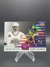 1993-94 Upper Deck Wayne Gretzky/ Mikael Nylander Next In Line Insert NL1🔥🔥🔥