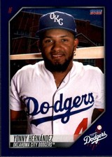 2023 Oklahoma City Dodgers Choice #12 Yonny Hernandez Venezuela NM Baseball Card