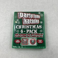 Party Tyme Karaoke: Christmas 6 Pack by Various CD, 2009 used