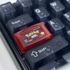 Pokemon Inspired Keycap Cartridge Ruby for Ch...