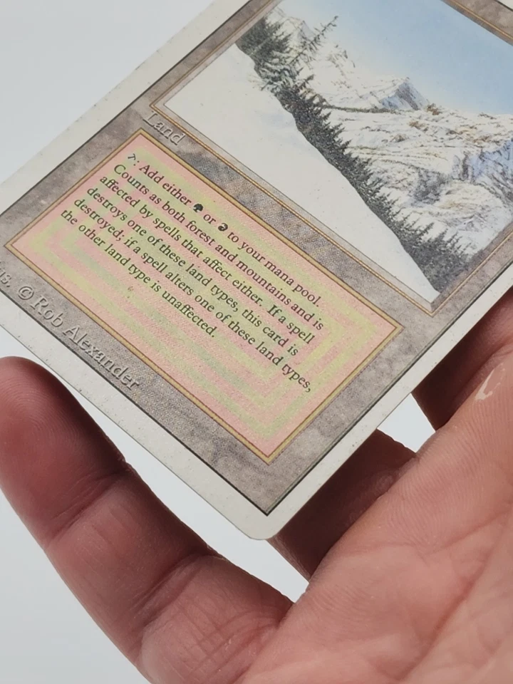 Taiga MISPRINT MISCUT OFF CENTER MTG Revised Magic Reserve List #E *CCGHouse* SA - Image 3 of 4