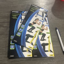 NEW Lot Of 3 Pro Strength Resistance Band Sets Light Medium Heavy Body Sculpting