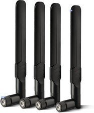 4 Pack TACTACAM 4G LTE Cellular Trail Camera Antenna 8dBi RP-SMA Male Spypoint