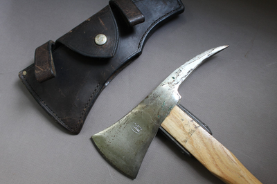 VINTAGE DSI Danish Steel FIRE AXE with Leather Sheath, Denmark | eBay