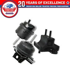 Transmission Mount 3PCS Set Fits 2000-2005 Cadillac Deville 4.6L Hydraulic