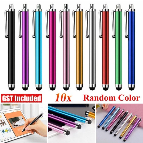 Stylus Pens Lot of 10 Colourful Capacitive for Touch Screen iPhone iPad Tablet - Picture 9 of 13