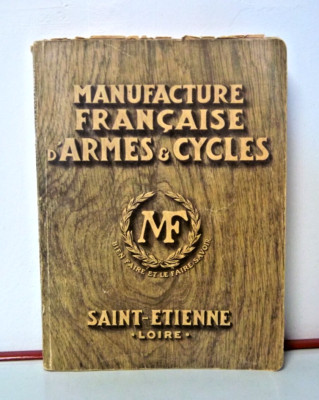 KATALOG FRANZÖSISCHE WAFFENMANUFAKTUR § ZYKLEN (MANUFRANCE) 1932 - 744 Seiten