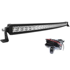 52 inch LED Light Bar Single Row Spot Flood Combo Work Offroad UTE Truck SUV ATV