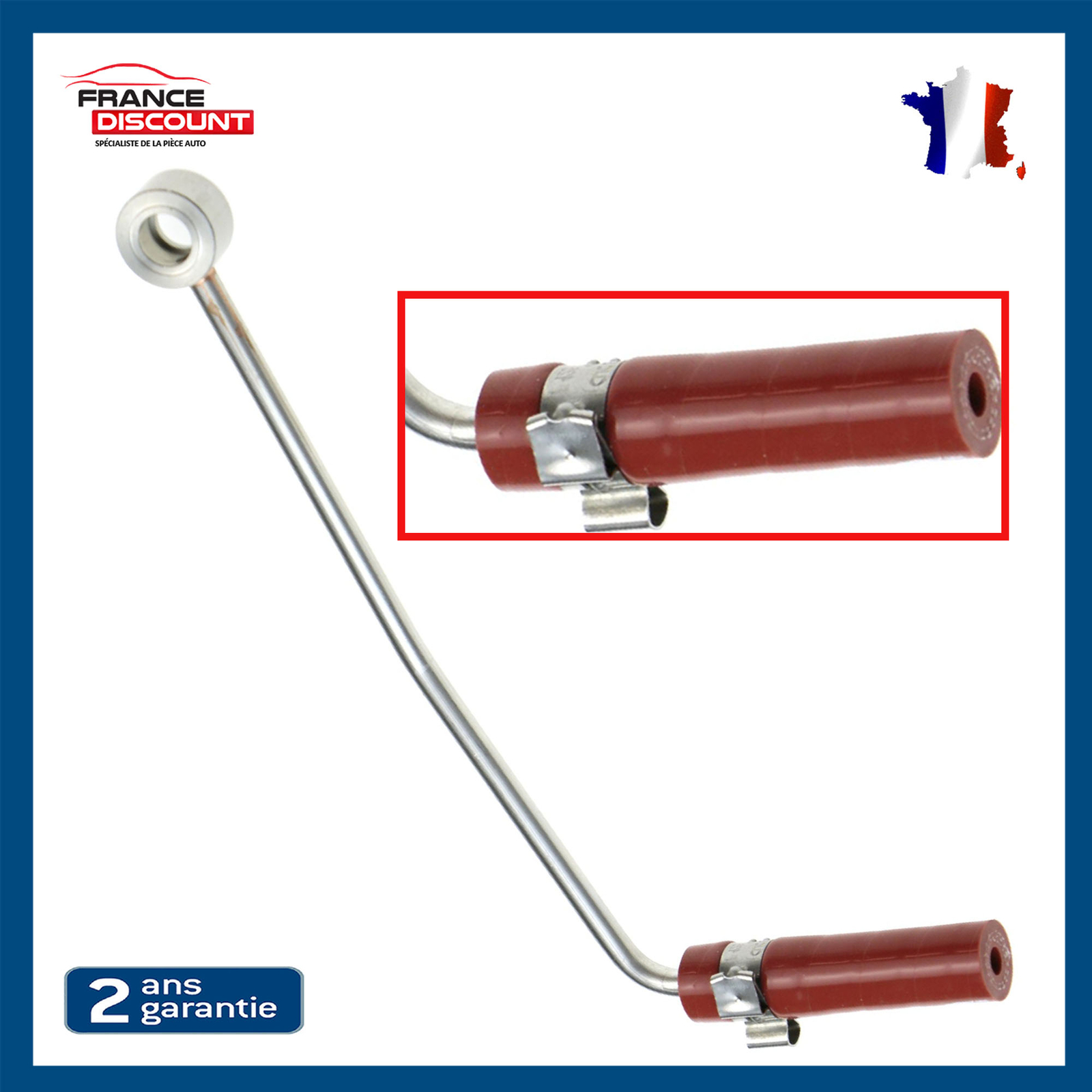 Gaine de suralimentation Duster 1.5 DCI - Durite turbo pour Lodgy, Logan et Sandero