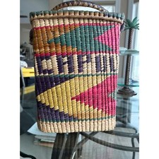 Vintage Straw Acapulco Tote