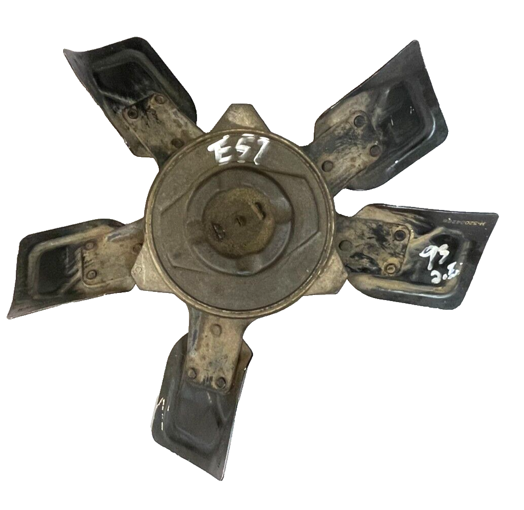 Jeep YJ TJ 4 Cylinder Cooling Fan with Clutch 5 Blade 9102 Wrangler 2.5 liter eBay