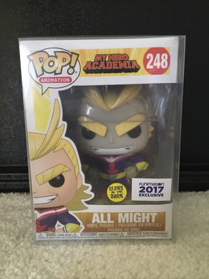 Funko POP! My Hero Academia All Might GlTD Funimation 2017 Exclusive Brand New 889698266772 | eBay