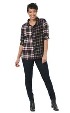 Tulip Clothing McKay Womens Shirt in Multi Flannel