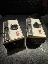 Vintage Kodak Instamatic 124 Film Camera Untested Lot of 2