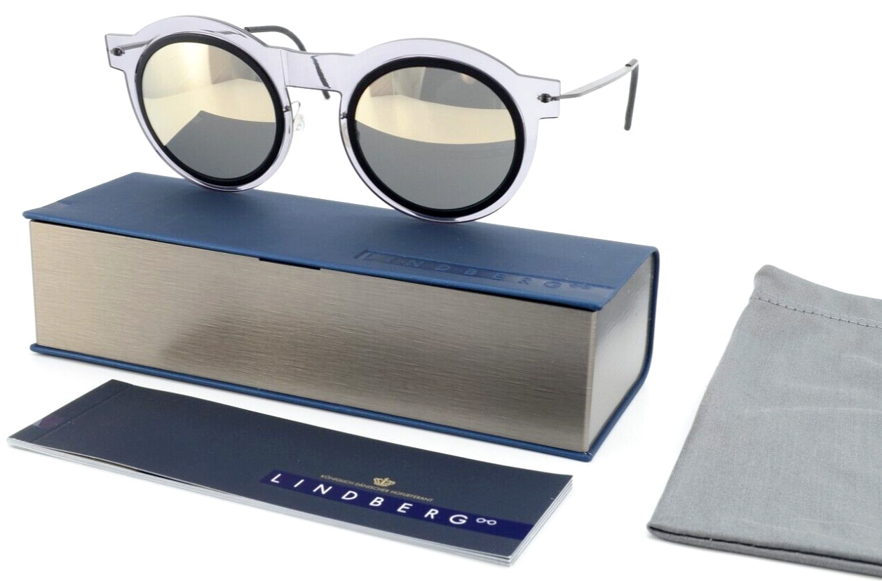 ЛИНДБЕРГ Зонненбрилл 8324 47-25 C07 T802 140 U9 Sun Titaniun Zeiss Круглый Psy ML