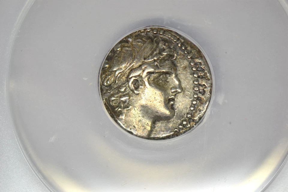 SELEUCID KINGDOM. Alexander I (151-145 BC). AR drachm (17mm). ANACS VF-25 Tooled - Image 4 of 4