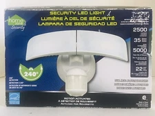 Home Zone Security 240 Degree Motion Activated Adjustable LED Light 