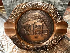Switzerland Schweiz Metal Ashtray