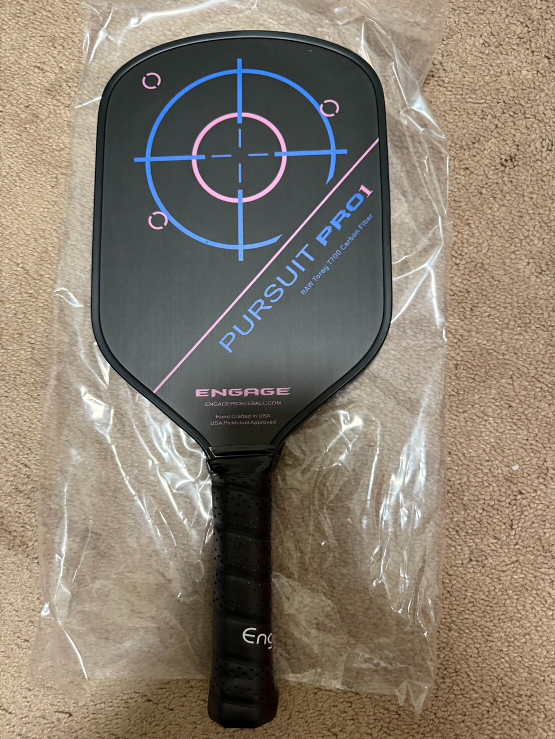 Engage Pursuit Pro1 Jessie Irvine Pickleball Paddle 8.0 oz Brand New