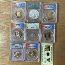 Estate Sale Coins  Auction Lot Silver Currency Gold SLAB LOT 1