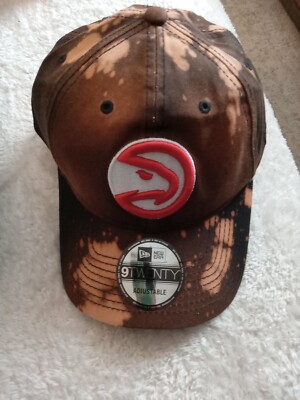 NWT ATLANTA HAWKS ADJ STRAPBACK HAT NEW ERA 9 TWENTY 920 BLEACH SERIES NEW