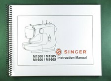 Singer M1500 M1600 Instruction Manual: 36 Pag...