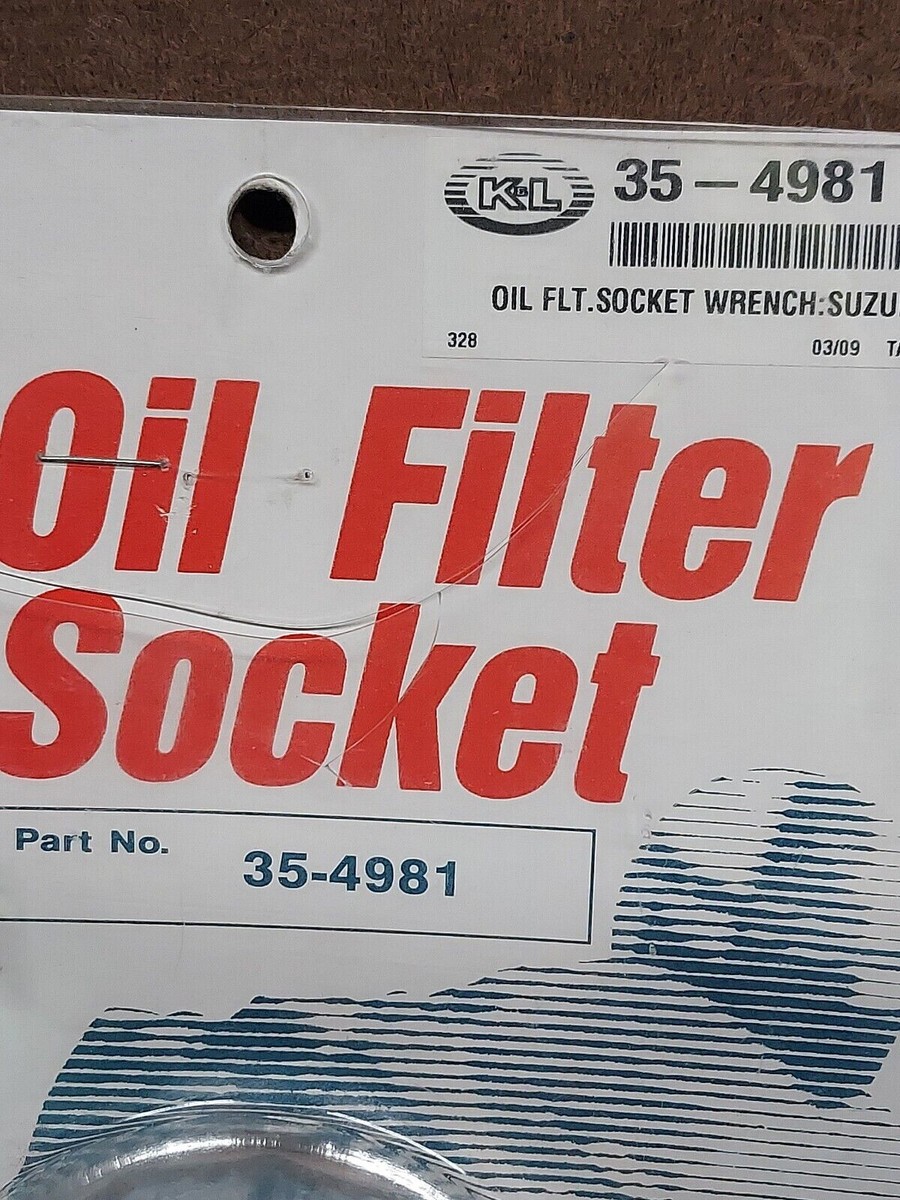 K&L K & L Oil Filter Socket Wrench For Honda Street Motorcycles