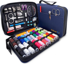 Hand Sewing Kit with Essential Sewing Supplies and Accessories (24 THREADS)