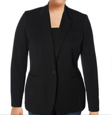 Lauren Ralph Lauren Women's Jacket Blazer Black Size 10 NWT 198