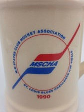 Tasse Vintage St. Louis Blues NHL 1988 - Édition Maxwell House - Hockey Collection