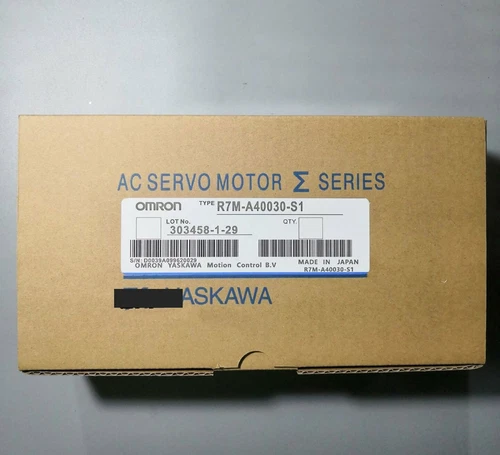 Omron R7M-A40030-S1 Servo Motor New One R7MA40030S1 Expedited Shipping - Picture 4 of 4