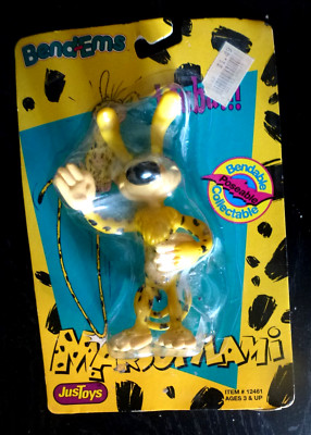 JusToys Bend Ems Marsupilami New iin Package Rare Disney