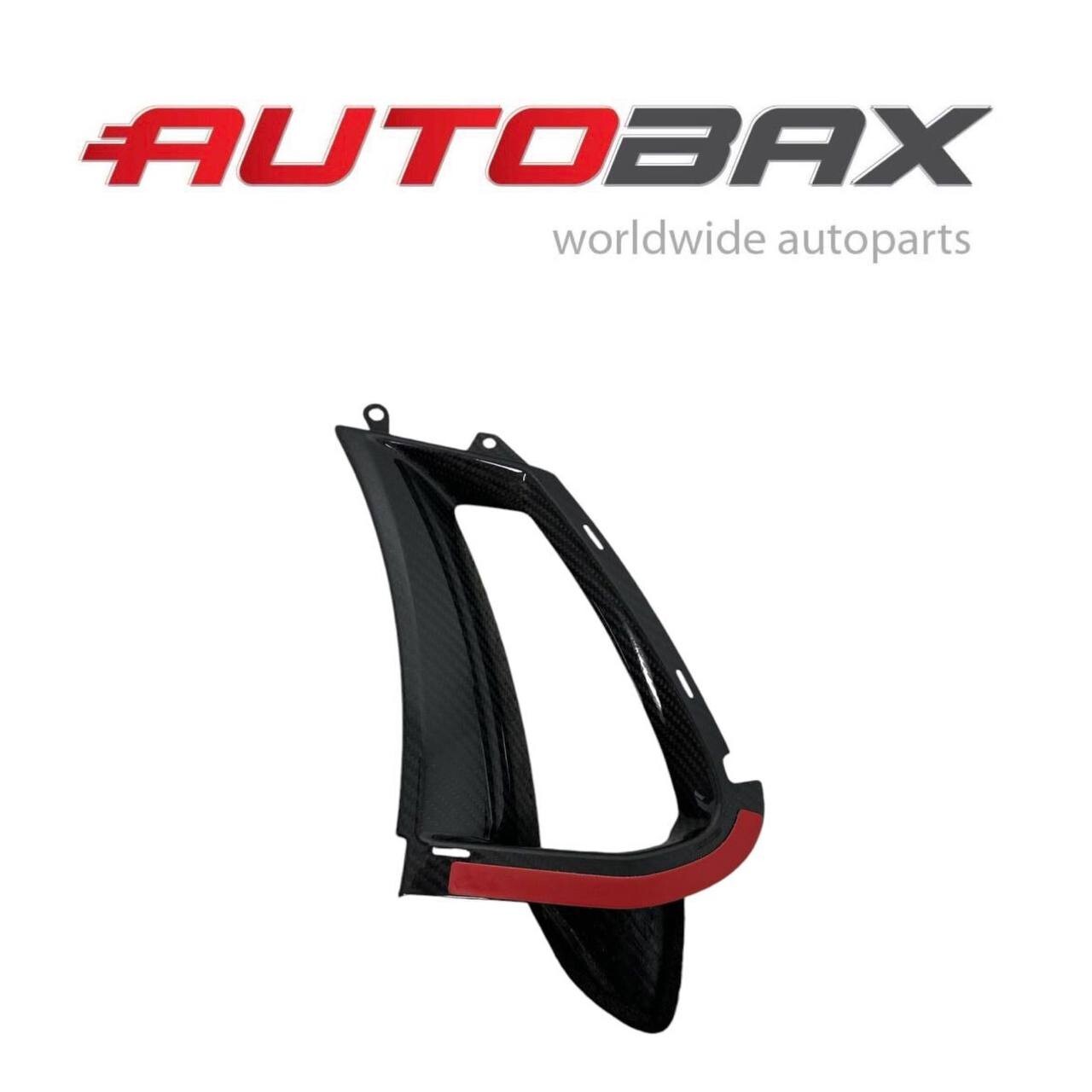 2017 2018 2019-2023 MCLAREN 720S FRONT RIGHT HINGE QUARTER PANEL AIR DUCT COVER