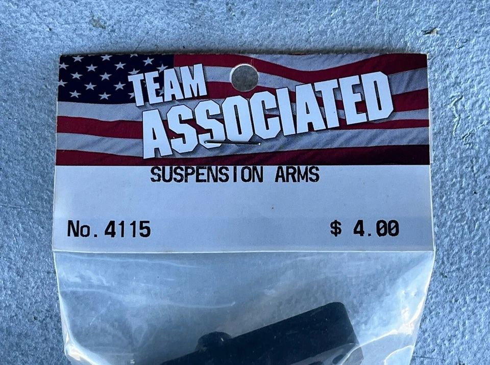 Team Associated RC10L2 1:10 Suspension Arms #4115 BRAND NEW BLACK - Image 2 of 4