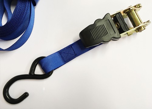 4 PC 4.9 M STRAP 25 mm 1" RATCHET TIE DOWN 700kg HIGH QUALITY 2 PCS OCTOPUS 36 " - Picture 3 of 12