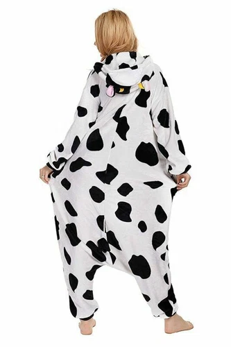Adult children cow pajamas Cosplay Halloween Christmas costume craze - Imagen 3 de 14
