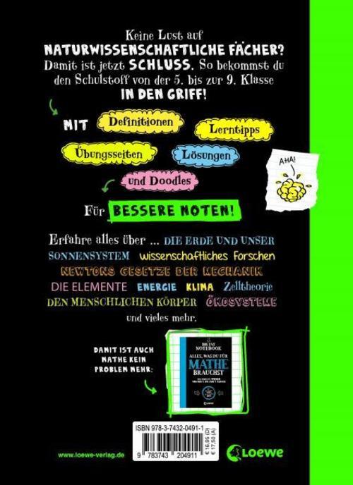 Thumbnail - Big Fat Notebook - Alles, Was Du Für Physik, Chemie Und Bio Brauchst -